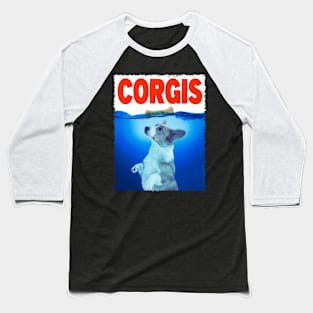 Corgi Love Trendy Tee for Fans of These Lovable Dogs Baseball T-Shirt